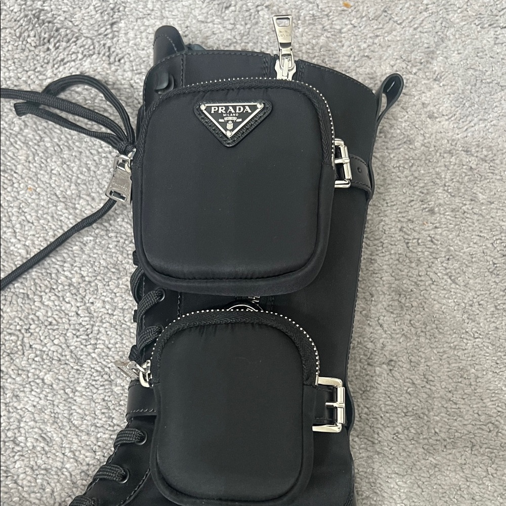Prada Monolith Boots - Picture 10 of 13